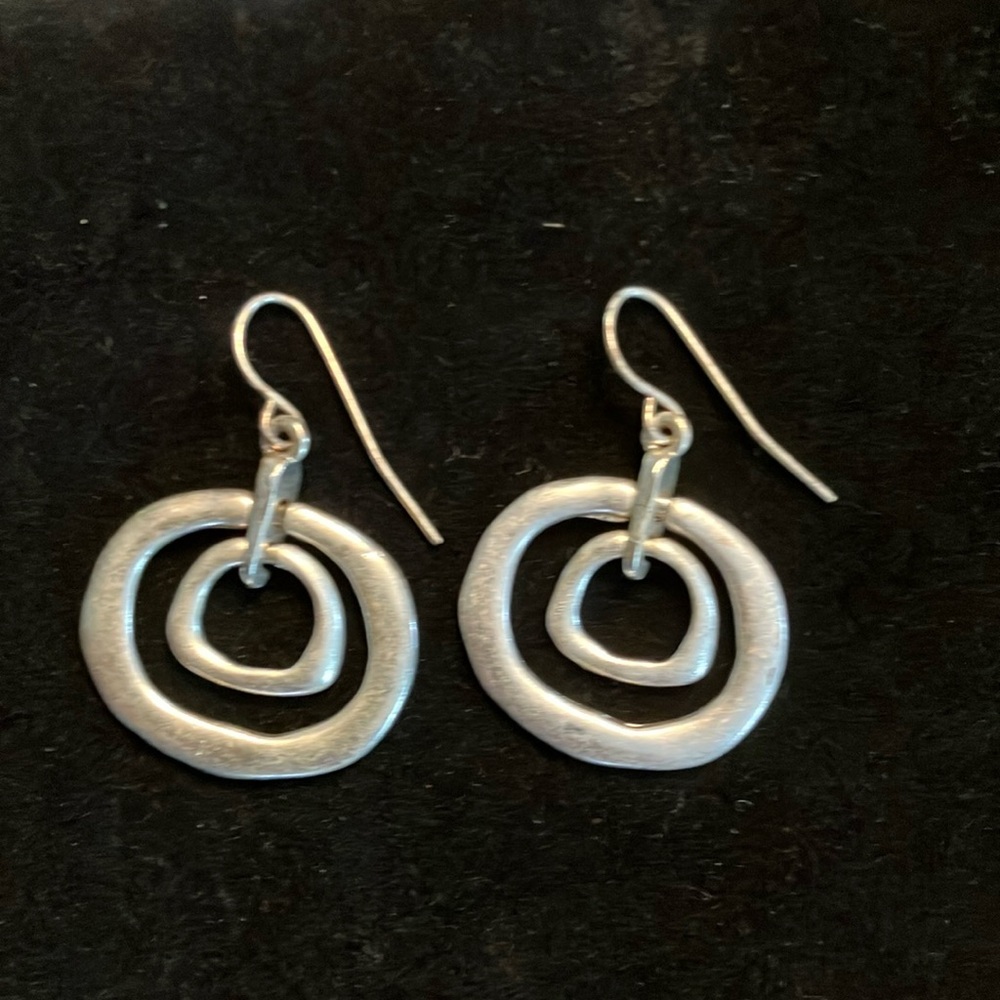 Silver Dangly Earrings